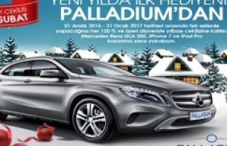 Palladium Ataşehir'de yılbaşı kampanyası!