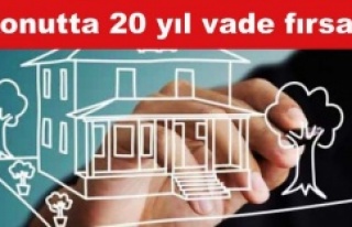 20 yıl vadeli konut satışı başlıyor