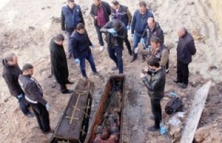 Ardahan'da Rus generale ait tabut bulundu