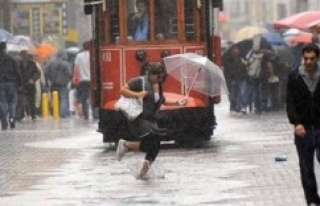 İSTANBUL'A SAĞNAK YAĞIŞ UYARISI
