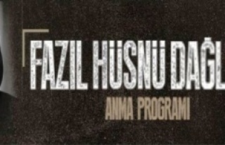 FAZIL HÜSNÜ DAĞLARCA ATAŞEHİR’DE ANILIYOR