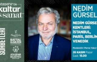 NEDİM GÜRSEL ATAŞEHİRLİ OKURLARIYLA BULUŞUYOR