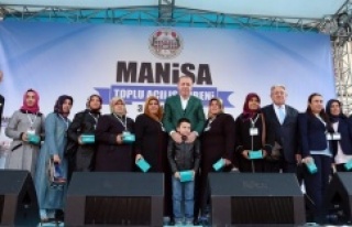 SOMA’DA MADENCİLERİN AİLELERİNE YENİ BİR MAHALLE
