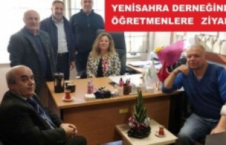 YENİSAHRA DERNEĞİNDEN ÖĞRETMENLERE ZİYARET
