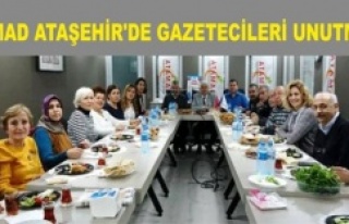 (ATAMAD) ATAŞEHİR'DE GAZETECİLERİ UNUTMADI