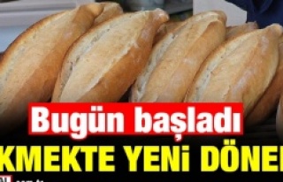 Ekmekte yeni dönem başladı!