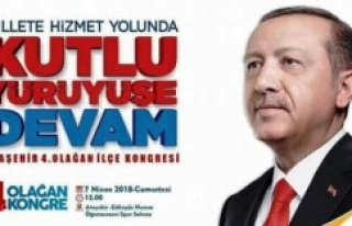 AK Parti Ataşehir’de kongre heyecanı