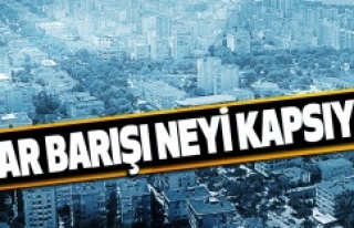 Açıklanan İmar barışı neyi kapsıyor!