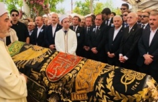 Erdoğan Demirören'i sonsuzluğa uğurlandı