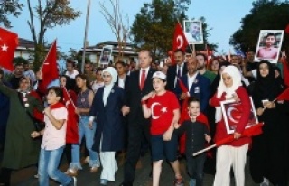 '15 TEMMUZ' YÜRÜYÜŞÜNE DAVET