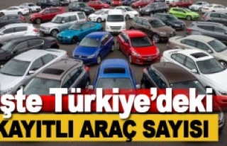 TÜRKİYE’DEKİ ARAÇ SAYISI 23 MİLYONA YAKLAŞTI