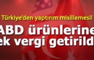 ABD ÜRÜNLERİNE EK VERGİ