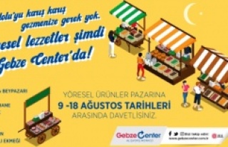 YÖRESEL ÜRÜNLER PAZARI  GEBZE'DE