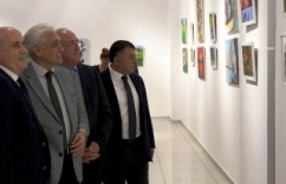 ATAŞEHİR'DE ONKOLOJİ HASTALARINDAN RESİM...