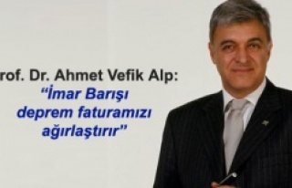 “İmar Barışı Deprem Faturamızı Ağırlaştırır”