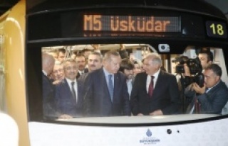 ÜMRANİYE - ÇEKMEKÖY HATTINDA REKOR YOLCU TAŞINDI