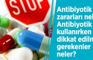 ANTİBİYOTİK KULLANIMINDA DİKKAT ETMENİZ GEREKEN...