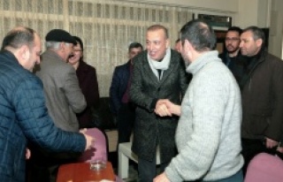 BATTAL İLGEZDİ ESNAF ZİYARETİNDE