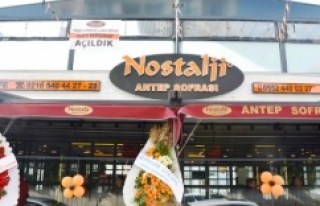 “Nostalji Antep Sofrası” Yeni Mekanını Açtı