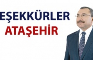 İsmail Erdem Ataşehirlilere Teşekkür Etti