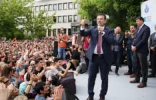 EKREM İMAMOĞLU KADIKÖYLÜLERLE KUCAKLAŞTI