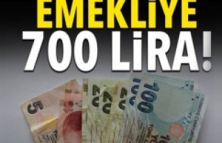 Emekliye 700 lira promosyon