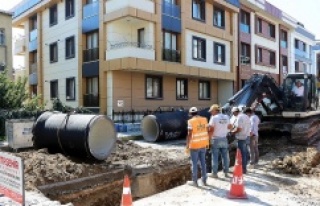 YAĞMURSUYU ÇALIŞMALARI DEVAM EDİYOR