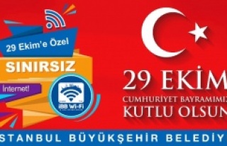 İBB’DEN CUMHURİYET BAYRAMI’NDA SINIRSIZ İNTERNET