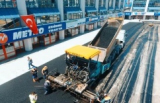 OTOGARDA YENİLEME ÇALIŞMALARI SÜRÜYOR