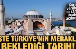 Ayasofya İbadete açılıyor'mu