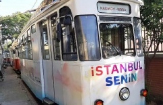YENİLENEN MODA TRAMVAYI İSTANBULLULARLA BULUŞUYOR