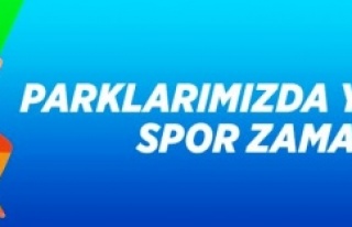 ATAŞEHİR'DE EKİM AYINDA PARKLARDA SPOR DEVAM...