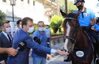 İMAMOĞLU: “İSTANBUL’A DA BÖYLE BİR SİMGE...
