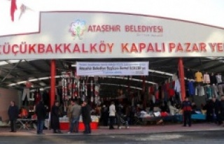 ATAŞEHİR'DE KAPALI PAZARLAR OTOPARKA DÖNÜŞTÜRÜLDÜ