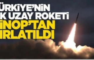 Türk Roketi İlk Kez Sıvı Yakıtla Uzayda