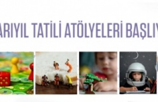 ÇOCUKLAR YARIYIL TATİLİNDE ÇEVRİMİÇİ ATÖLYELER...