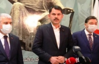 Bakan Kurum'dan Kanal İstanbul açıklaması