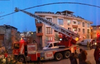 Ataşehir'de iftar vakti yangın paniği