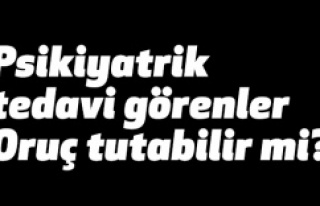 Oruç tutabilir miyim?