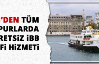 İBB’DEN TÜM VAPURLARDA ÜCRETSİZ İBB Wİ-Fİ...