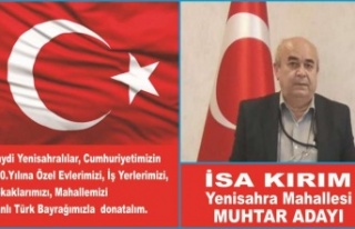 İsa Kırım’dan Özel Çağrı: Mahallemizi Şanlı...