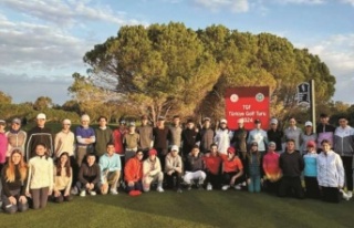 Türkiye Golf Turu'nda 2'nci raunt müsabakaları...