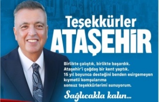 Battal İlgezdi; Teşekkürler Ataşehir
