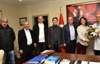 ALİ COŞKUN  FSM HASTANESİNİ ZİYARET ETTİ
