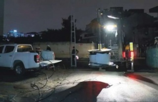 Ataşehir'de bir sokak karanlığa gömüldü
