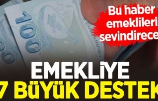 Emekliye yeni destek geliyor