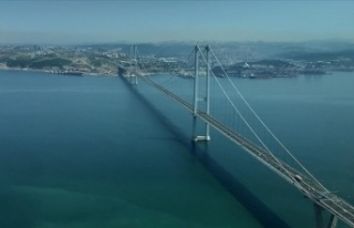 Osmangazi Köprüsü'nden araç geçişinde rekor...