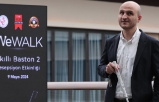 Akıllı baston üreten Türk şirketi İngiltere'de...