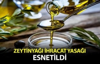 ZEYTİNYAĞI İHRACAT YASAĞI ESNETİLDİ