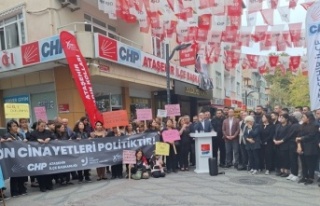 CHP Ataşehir’den basın açıklaması; “Adalet...